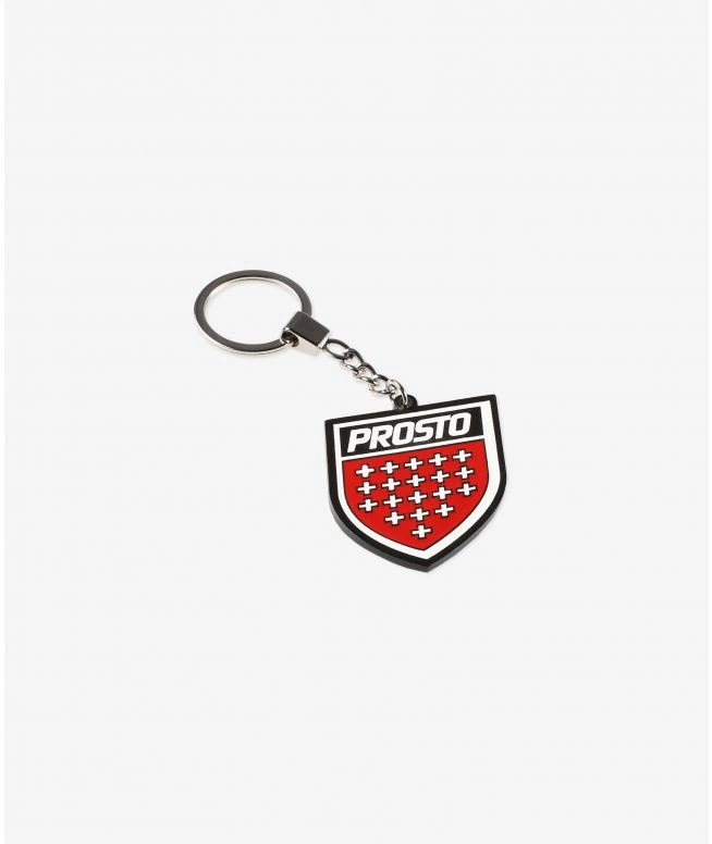 Brelok Prosto Klasyk Keychain Shield czerwony