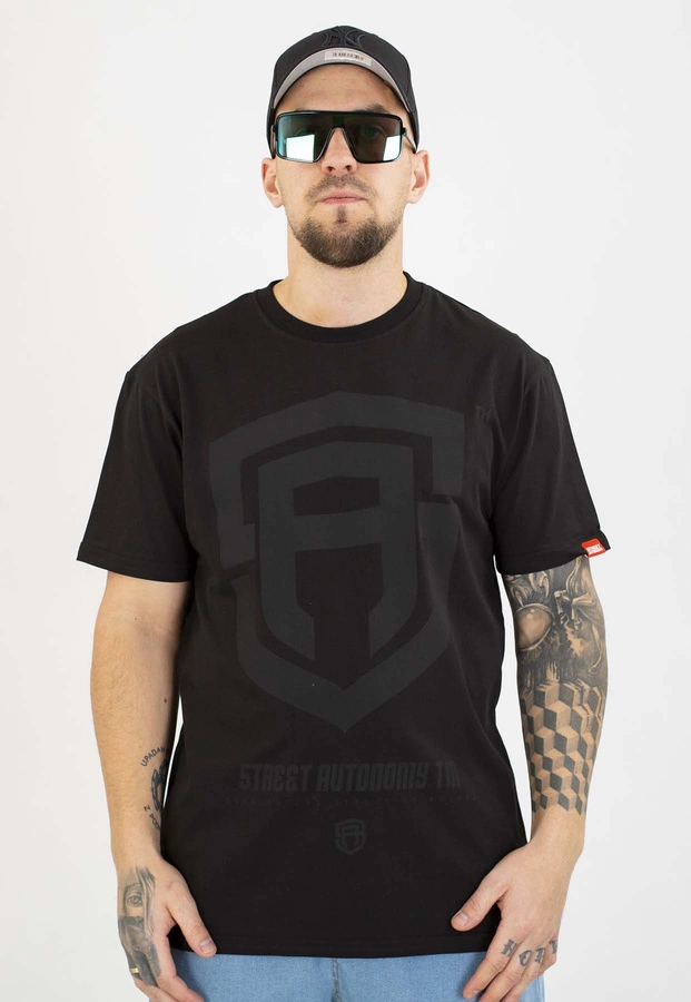 T-shirt Street Autonomy Classic czarno czarna