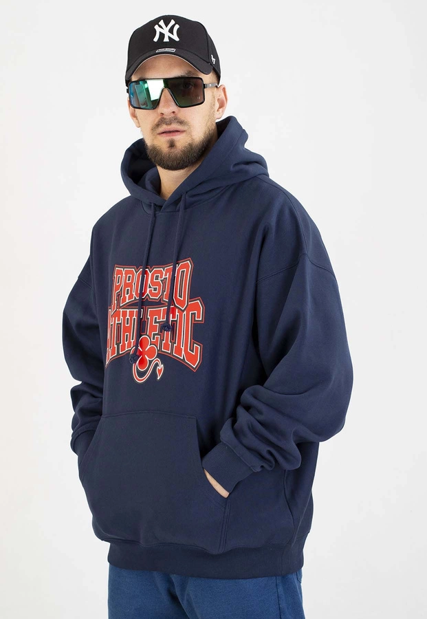 Bluza Prosto Z kapturem Chicago granatowa