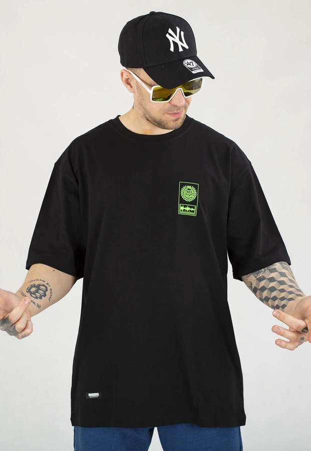 T-shirt Mass Sonar czarny
