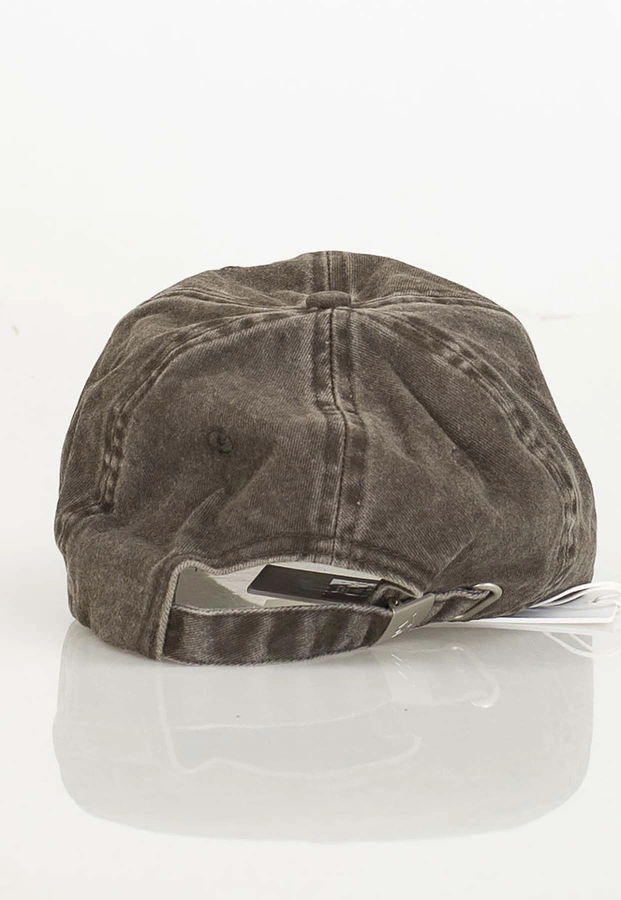 Czapka 6 Panel Prosto Infinity brązowa sprana
