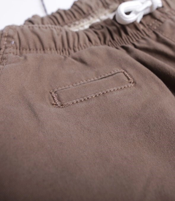 Mass Chino Classics Straight Fit Spodnie Krótkie Beige