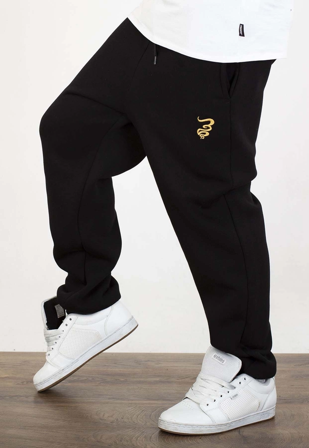 Dresy Grube Lolo Dymek Haft czarno złote