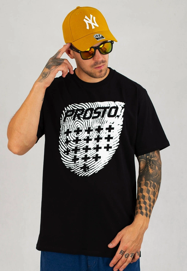 T-shirt Prosto Finger czarny