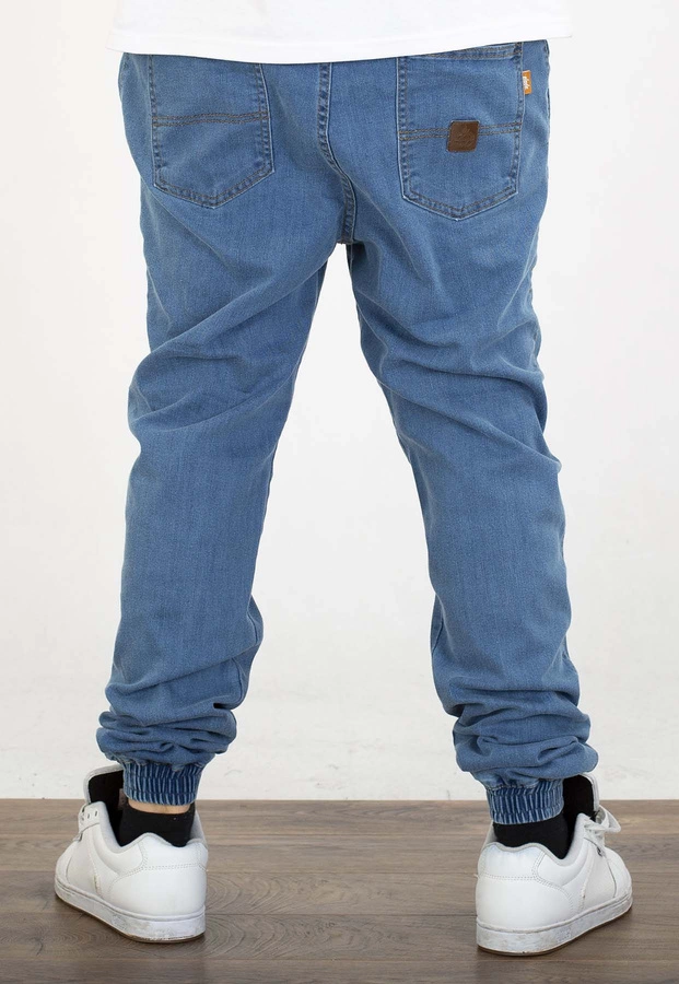 Spodnie Elade Joggery Icon jeans light blue