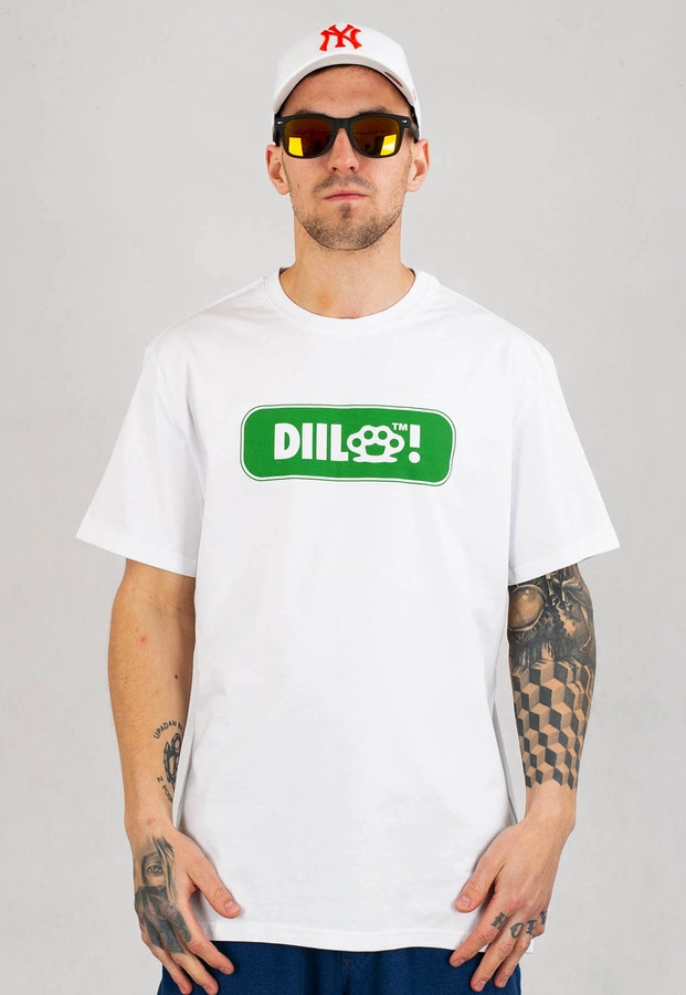 T-shirt Diil Frame biały