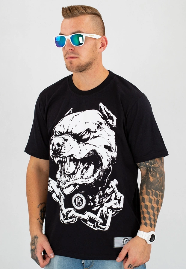 T-shirt Prima Sort Pitbull czarny
