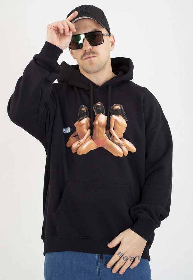 Bluza Prosto Z kapturem Misses czarna