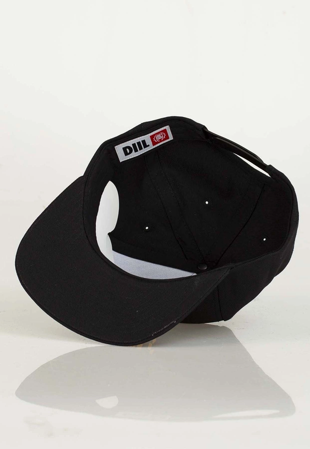 Czapka Snapback Diil Laur Sito czarno żółta