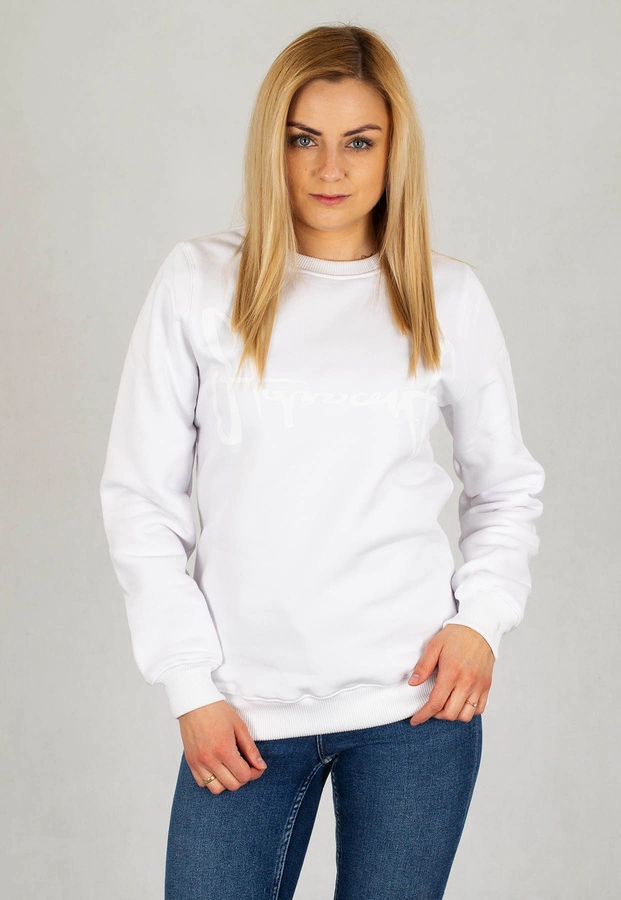 Bluza Stoprocent Big Tag biała