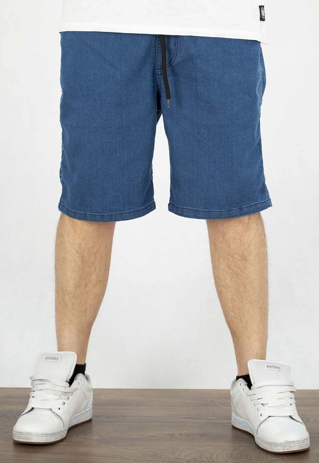 Spodenki Patriotic Jeans Laur ciemno niebieskie