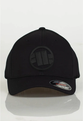 Czapka Full Cap Pit Bull Logo 3D Angle Welding czarna