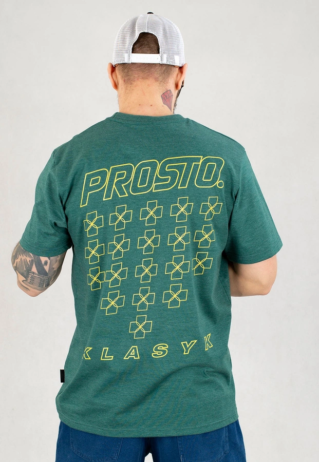 T-shirt Prosto Palmar zielony