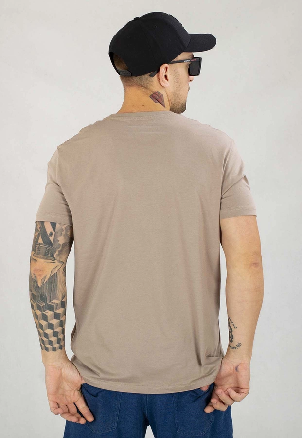 T-shirt Alpha Industries Basic 100501 beżowy