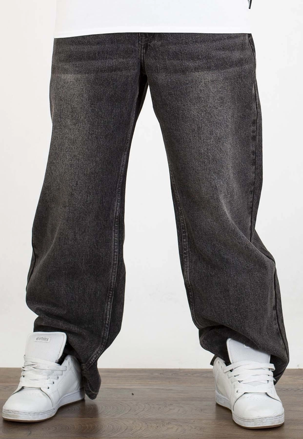 Spodnie Prosto Baggy Shield light grey