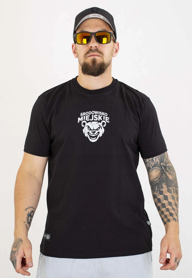 T-shirt Środowisko Miejskie Bear Citizen czarny