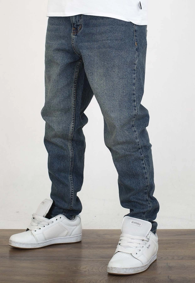 Spodnie I8 Denim BOY56 dark blue