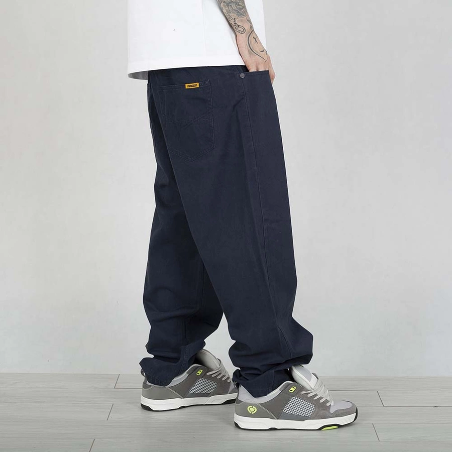 Spodnie Mass Pants Baggy Fit Slang granatowe