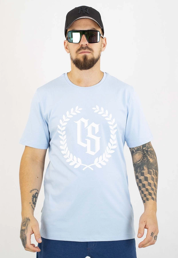 T-shirt Ciemna Strefa Laur jasno niebieski