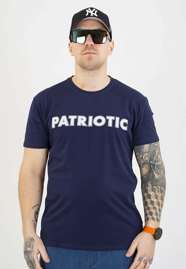 T-shirt Patriotic P-Classic granatowy