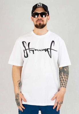 T-shirt Stoprocent Tag biały