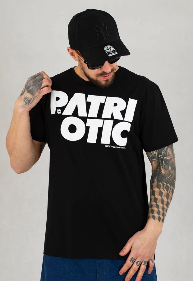 T-shirt Patriotic CLS czarno biały