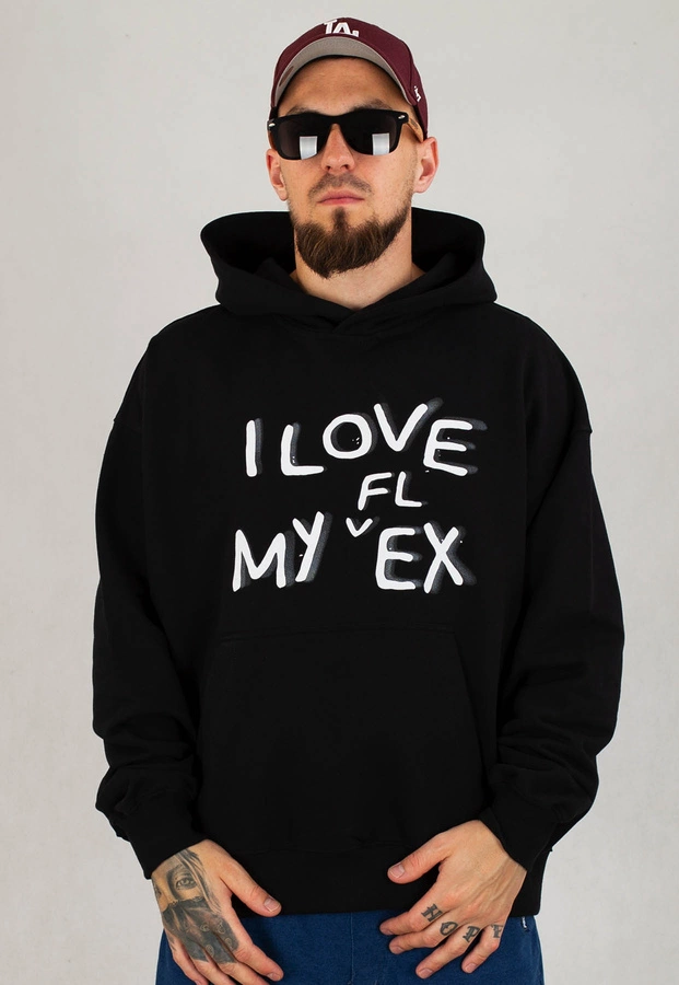 Bluza Lucky Dice I Love My Flex czarna