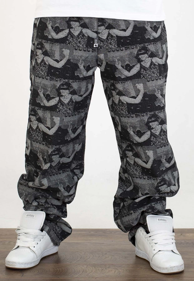 Spodnie Stoprocent Baggy Kay Jay czarne