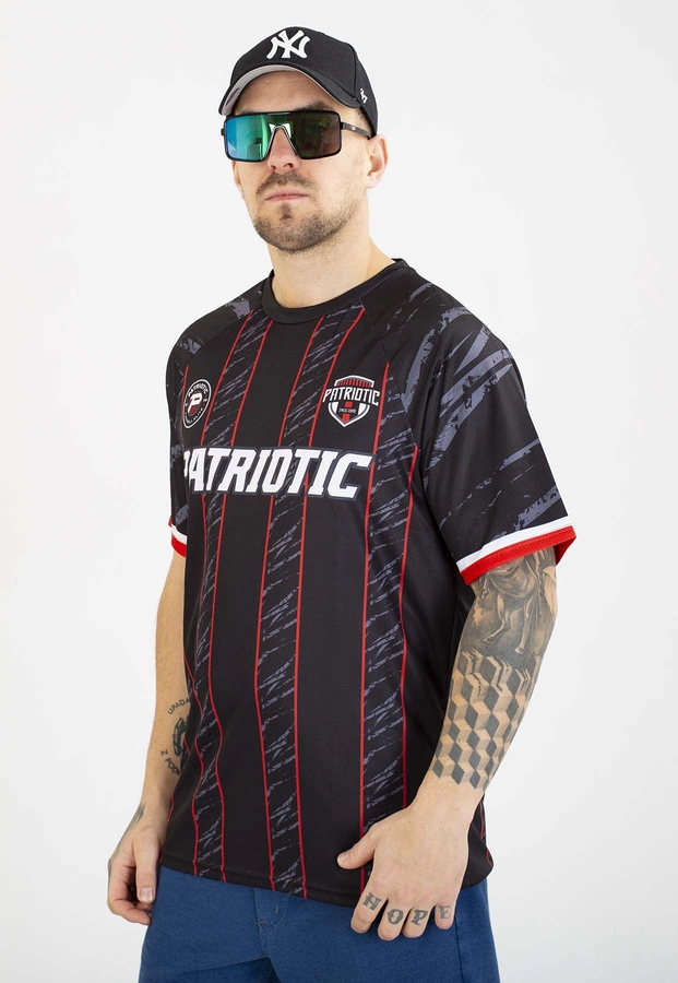 T-shirt Patriotic La Football czarny