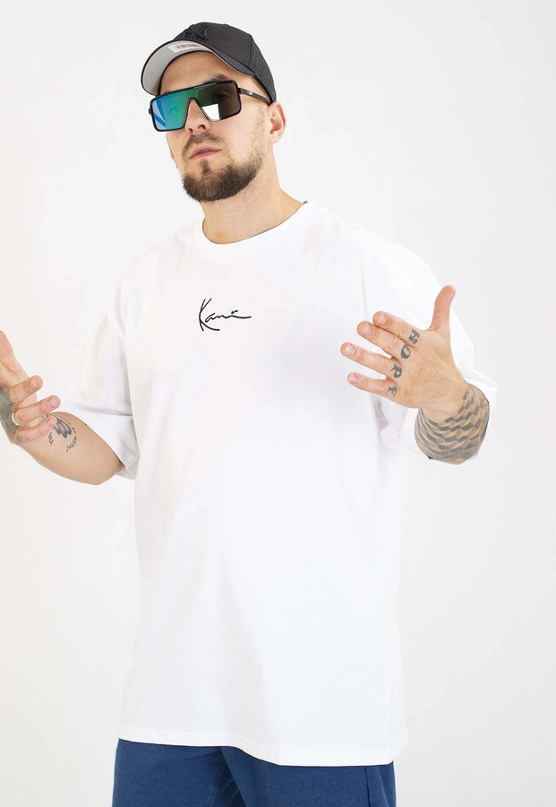 T-shirt Karl Kani Signature 6060585 biały