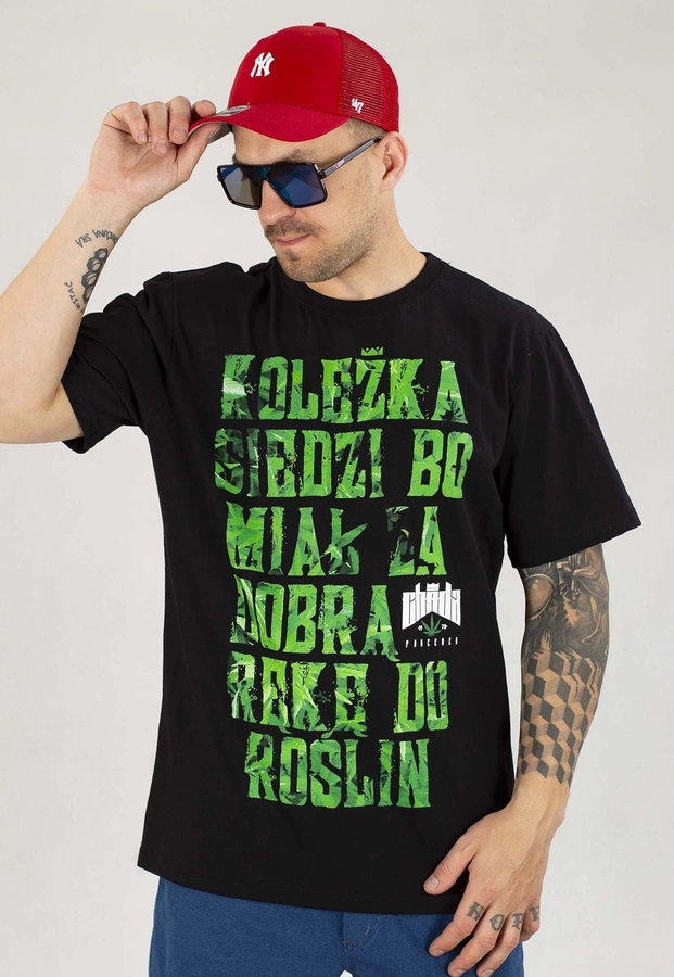 T-shirt Chada Koleżka czarny