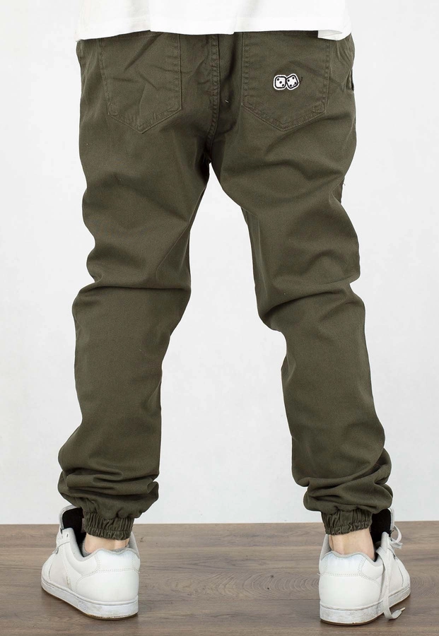 Spodnie Lucky Dice Joggery Dice khaki