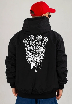 19181 BK/CLR×2　19221Y DR×2　19122 BK BK/P Kurtka Brain Dead Familia King czarna - MEMBRANA.PL