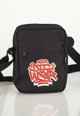 Listonoszka Diil Tag czarno czerwona