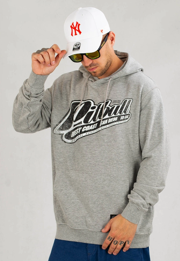 Bluza Pit Bull Red Brand szara