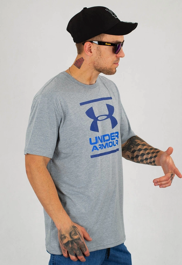T-shirt Under Armour UAR 1326849036 UA GL Foundation SS T jasno szary