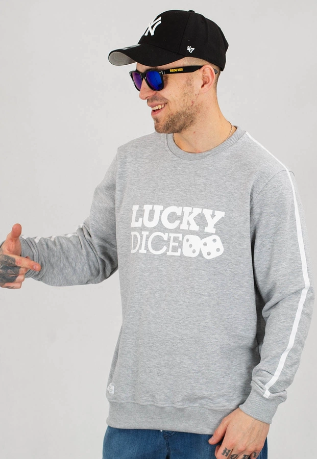 Bluza Lucky Dice Classic PJP szara