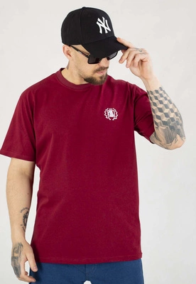 T-shirt Diil Small bordowy