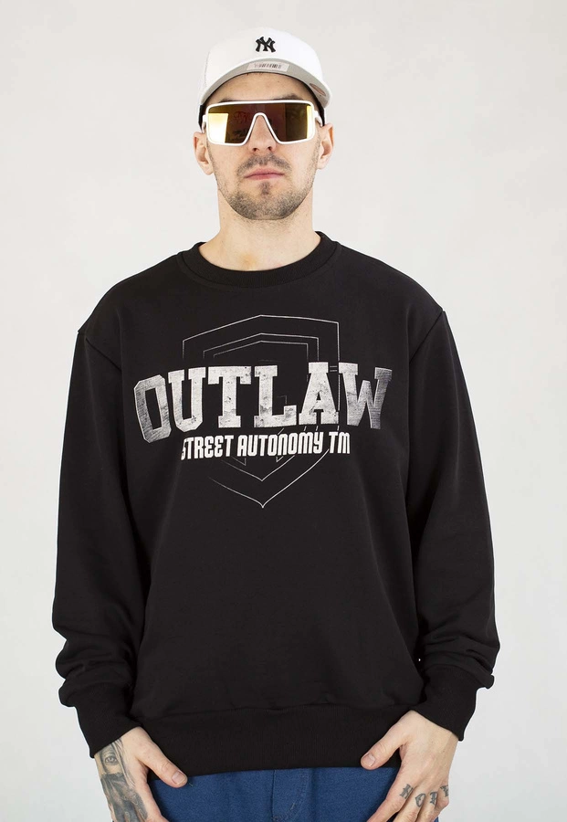 Bluza Street Autonomy Bez Kaptura Outlaw czarna