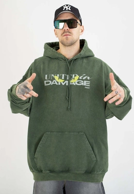 Bluza Prosto Z kapturem Demage washed khaki