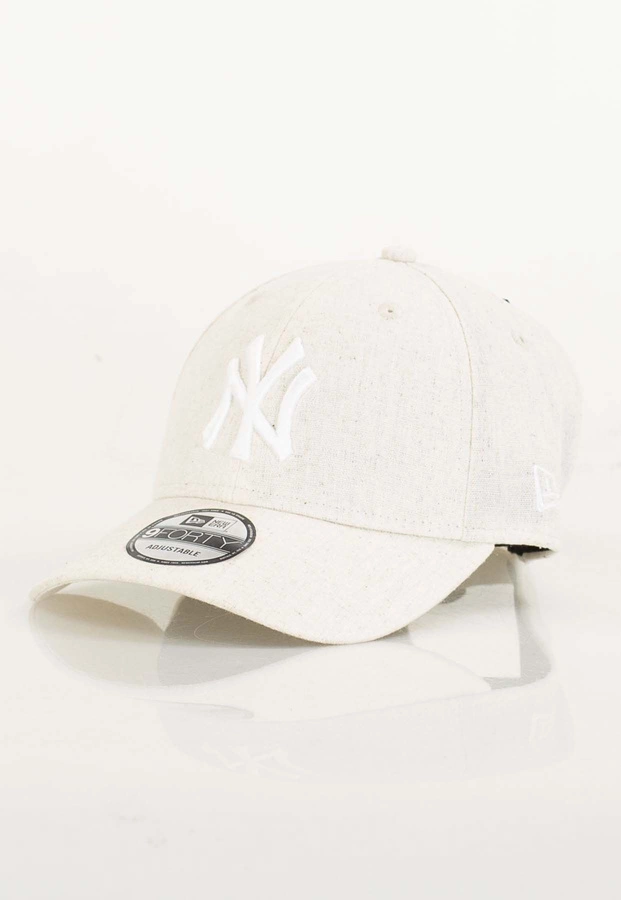 Czapka Trucker New Era Linen 9Forty 60357963 beżowa
