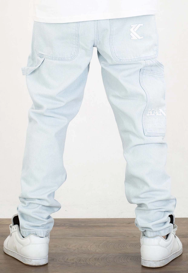 Spodnie Karl Kani KK Retro Tapered Workwear 6000484 bleached blue