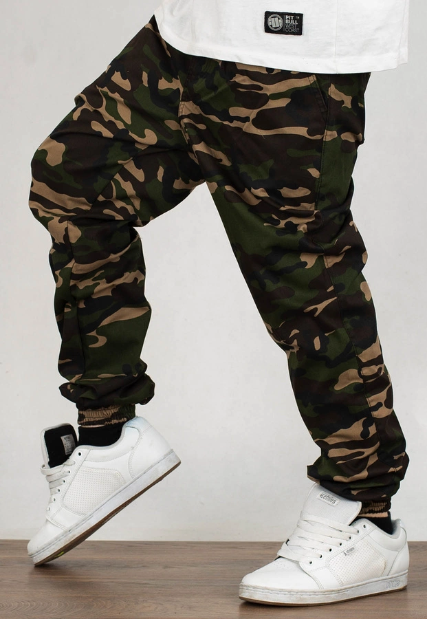 Spodnie Jigga Wear Jogger Crown Stitch camo