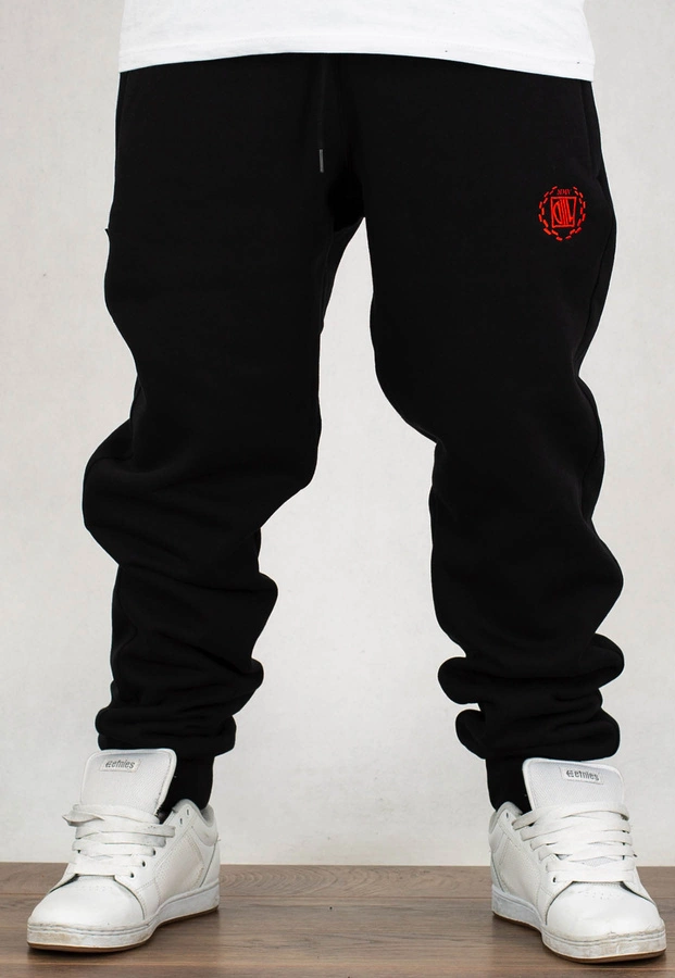 Dresy Diil Regular Laur czarno czerwone