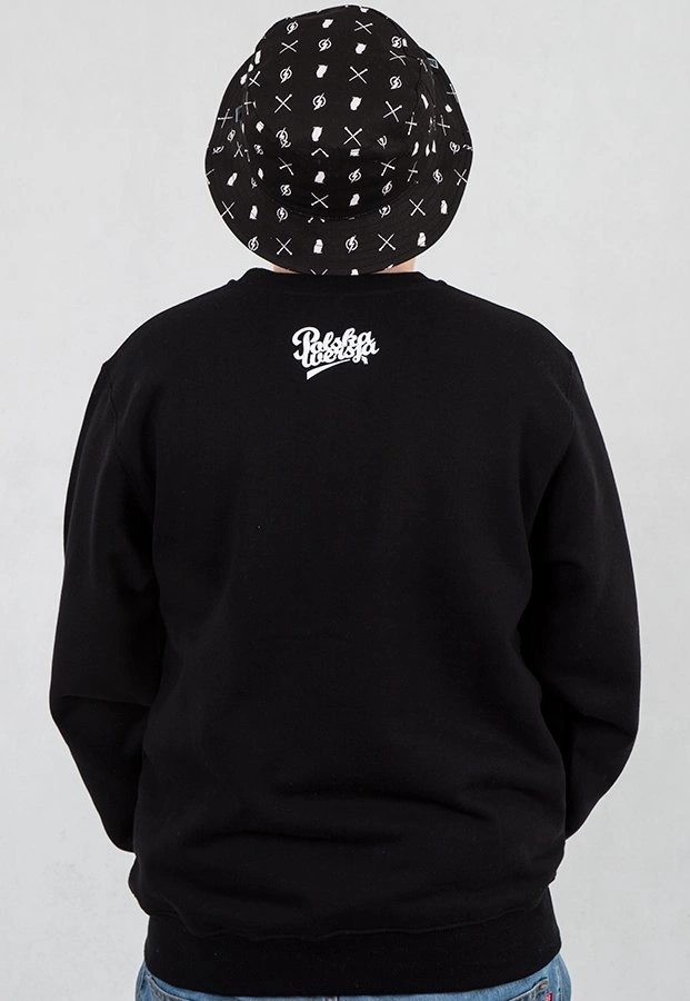 Bluza Polska Wersja PW Logo czarna