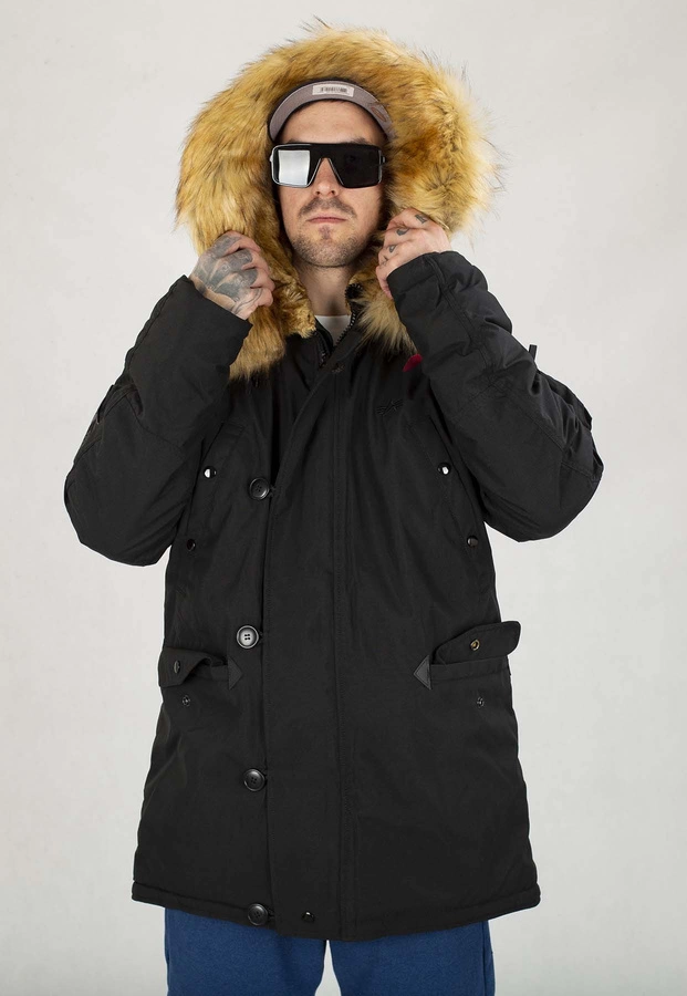 Kurtka Alpha Industries Zimowa Explorer 193128 czarna