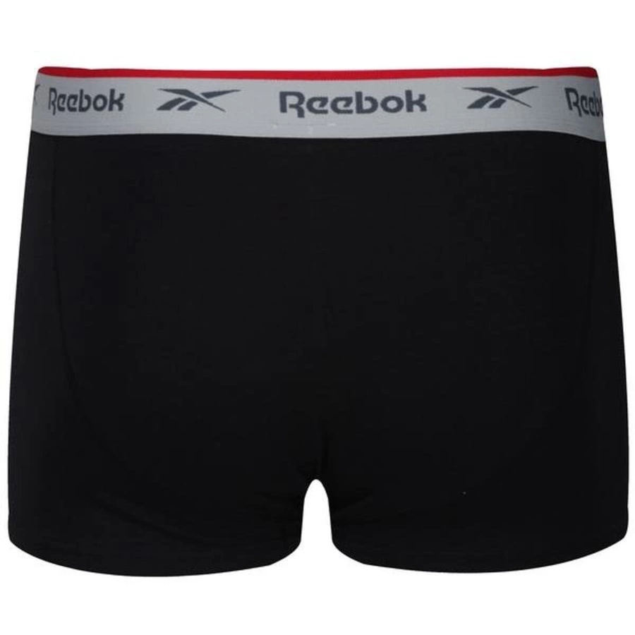 Bokserki Reebok Ovett Trunk U5C8271RBKB 4 Pak białe czarne szare