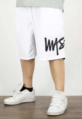 Spodenki Mass Signature Patch Reversible Mesh white black