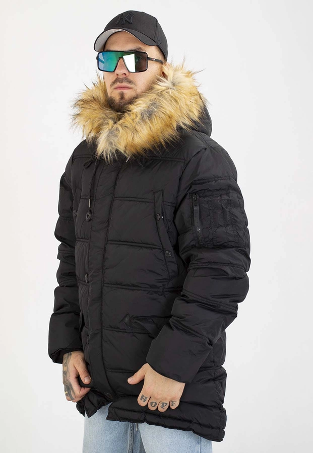 Kurtka Pit Bull Zimowa Parka Kingston II black