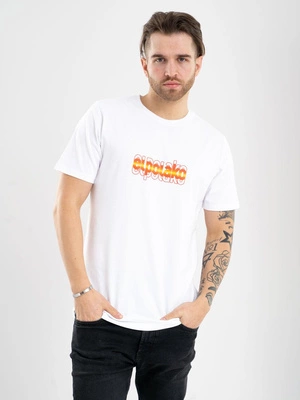 T-shirt El Polako Triple biały